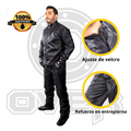 Conjunto Impermeable Tipo Sudadera Over + Zapatones