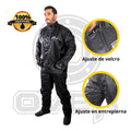 Conjunto Impermeable Tipo Sudadera Prius +zapatones