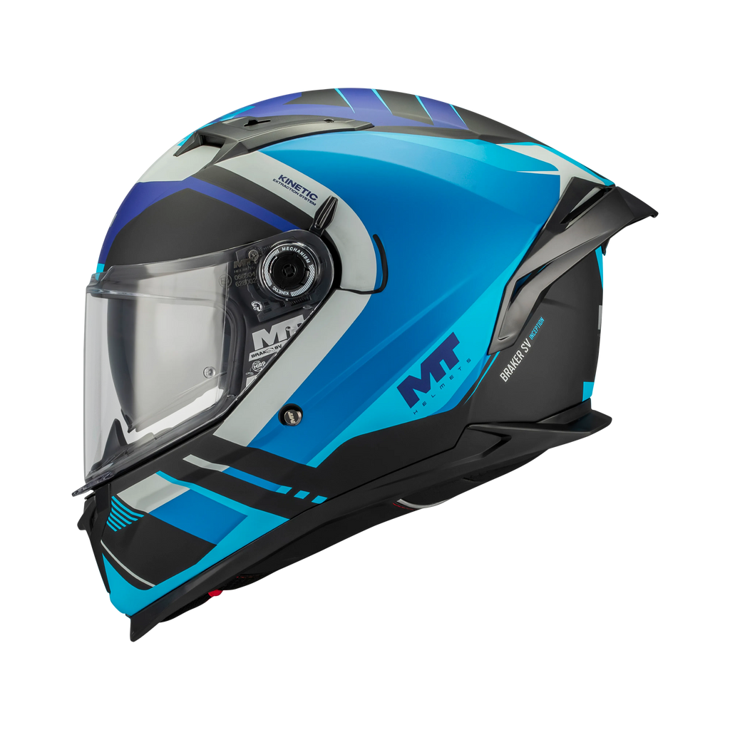 Casco MT Braker SV Inception B7 Negro Mate