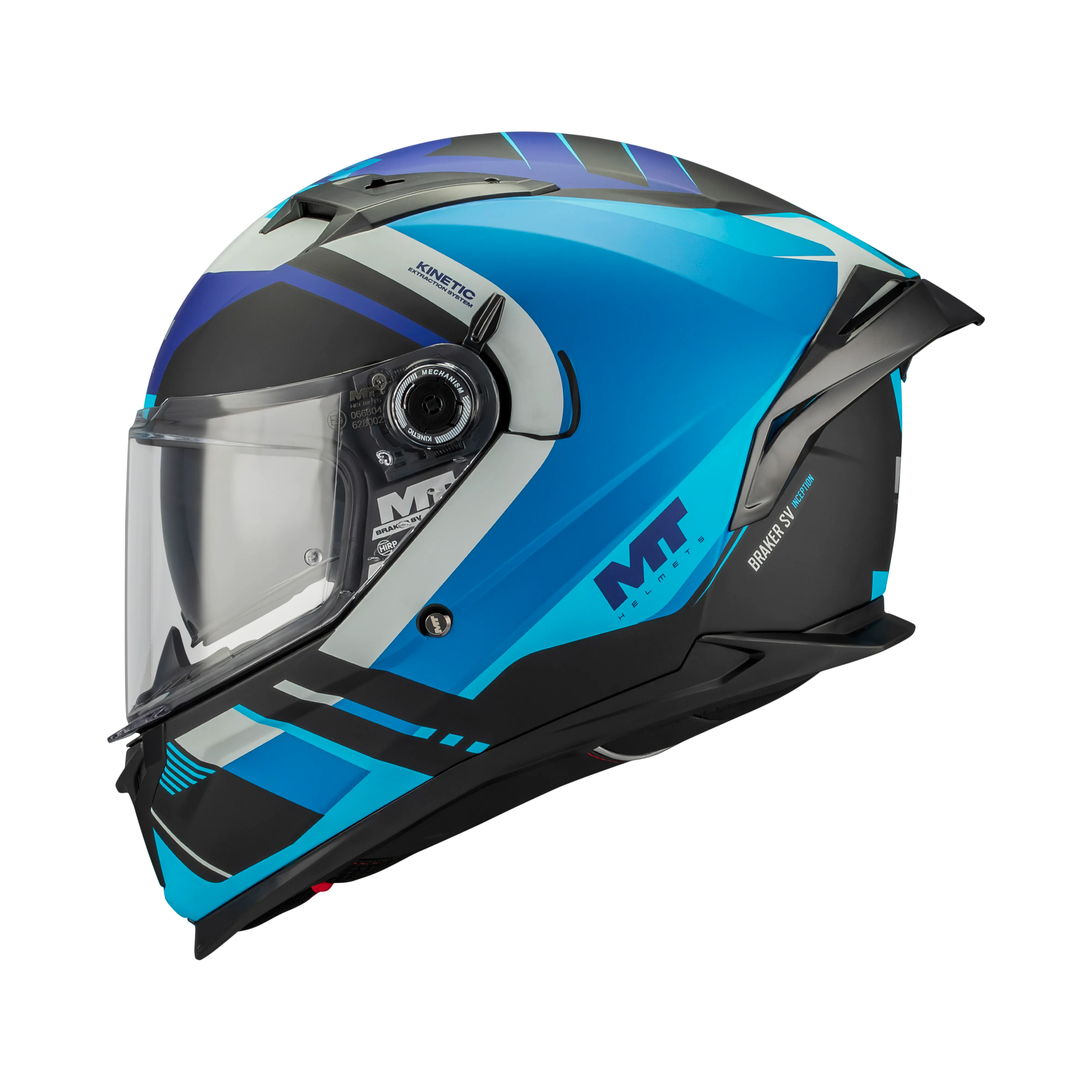 Casco MT Braker SV Inception B7 Negro Mate