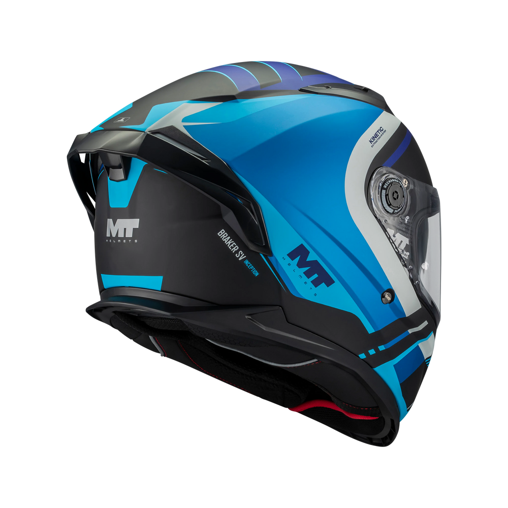 Casco MT Braker SV Inception B7 Negro Mate