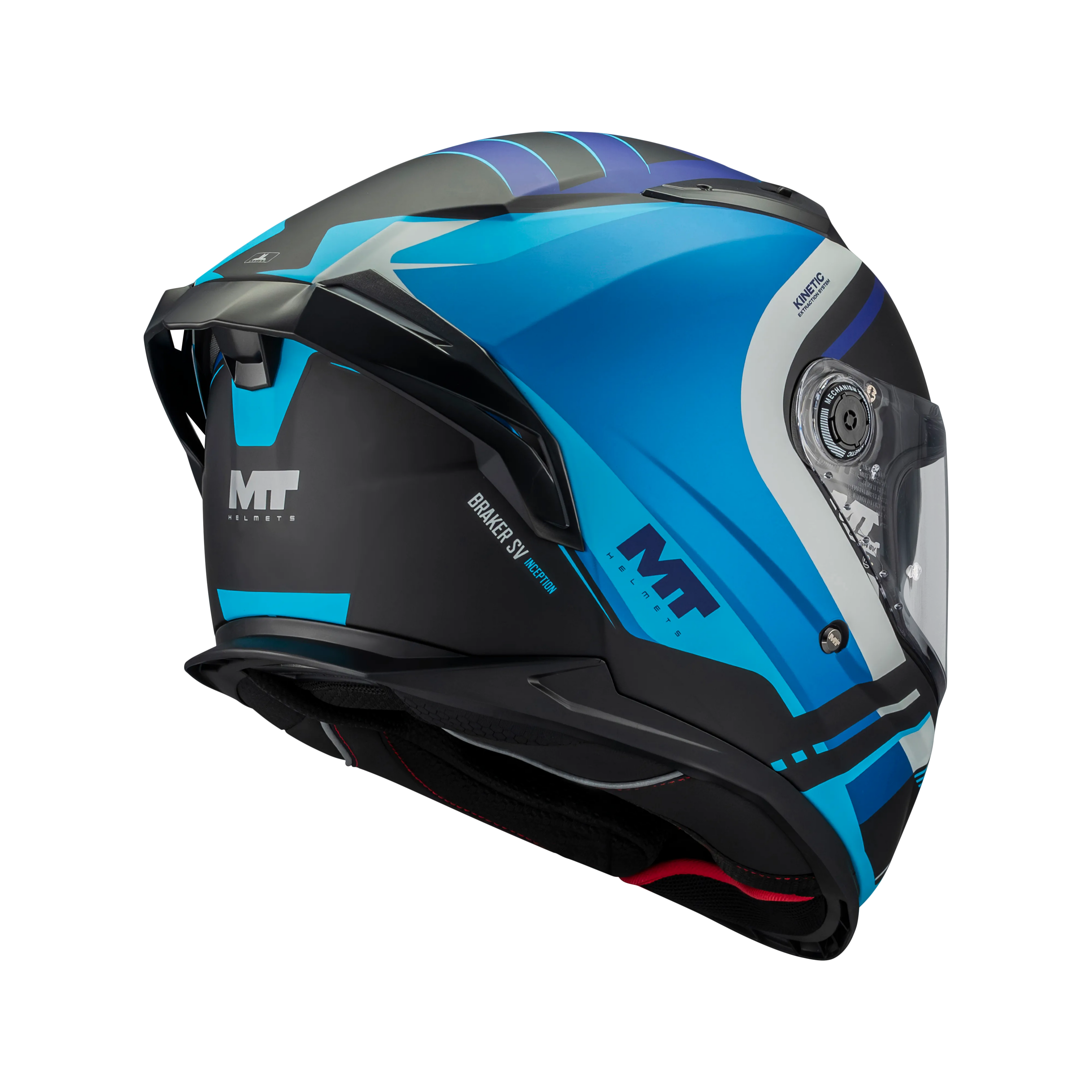 Casco MT Braker SV Inception B7 Negro Mate