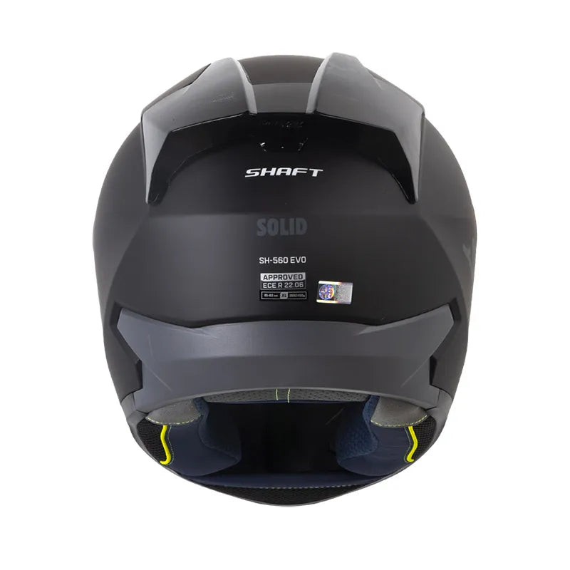 Casco SHAFT SH 560 FT Negro Brillo
