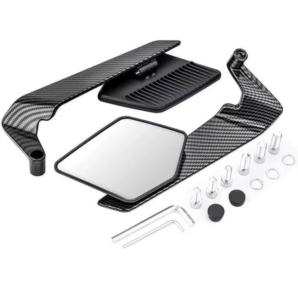 Espejos Alerón Stealth máx Carbono