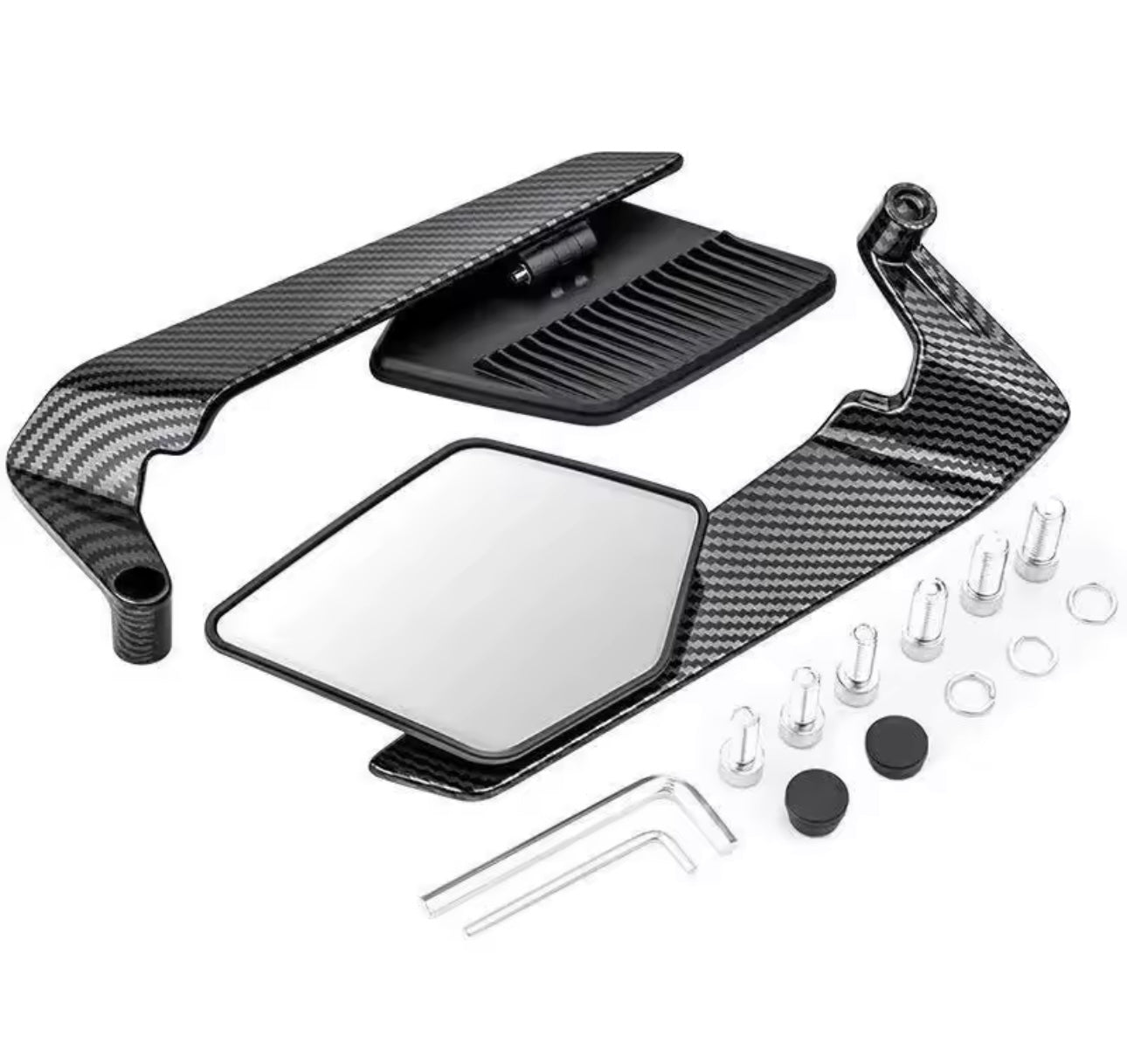 Espejos Alerón Stealth máx Carbono