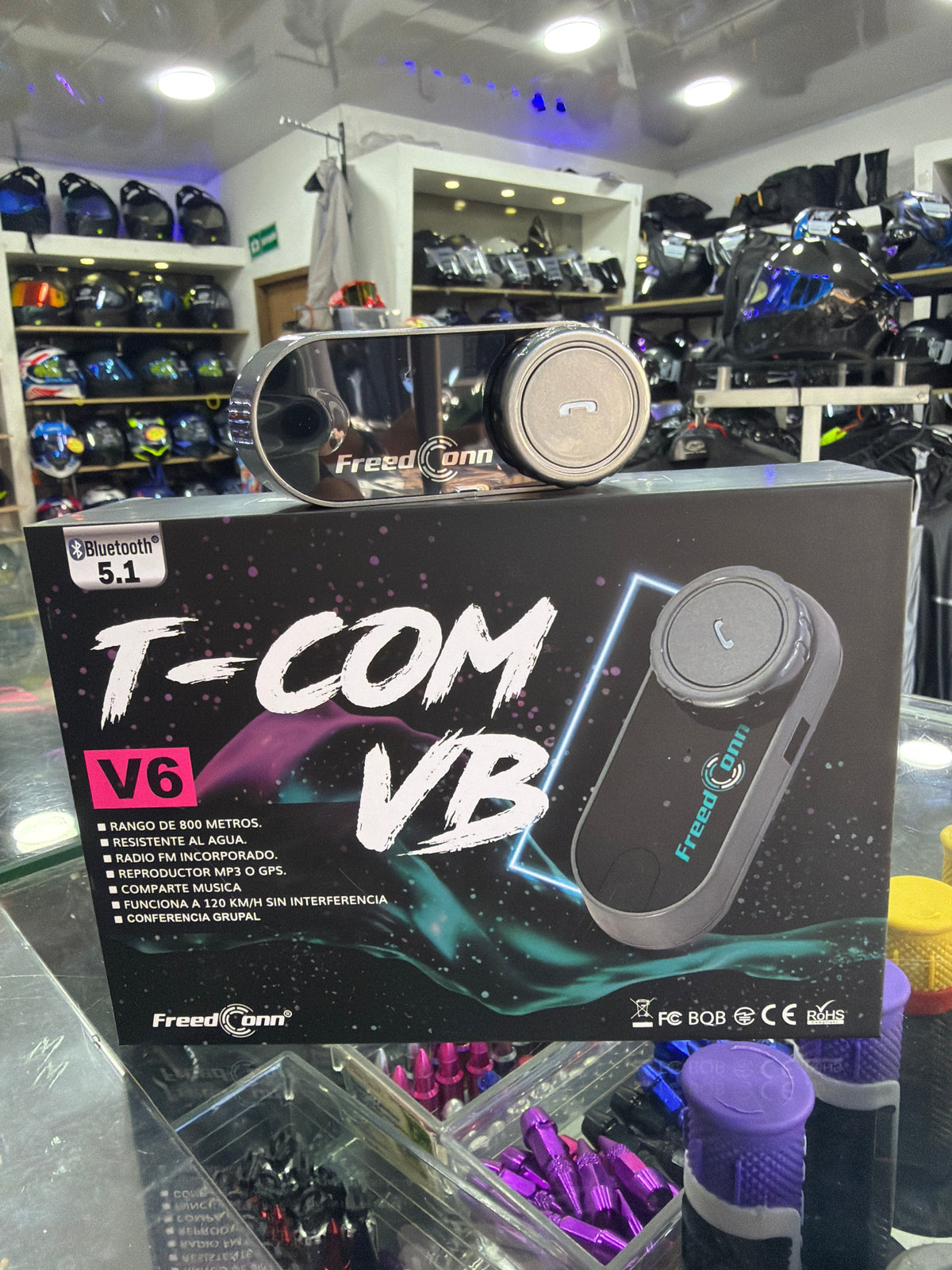 Intercomunicador FreedConn T-Com VB V6