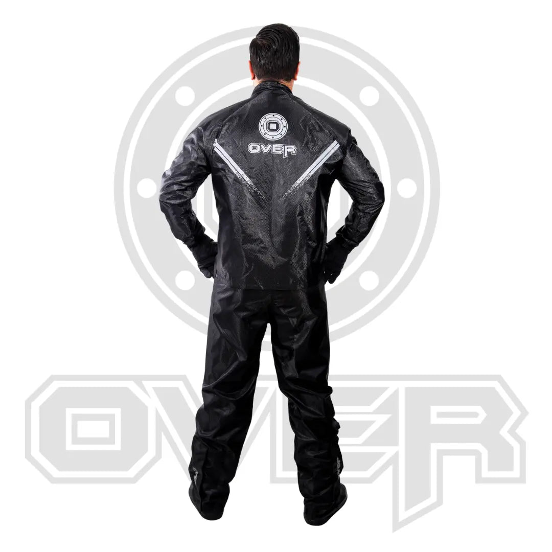 Conjunto Impermeable Tipo Sudadera Over + Zapatones