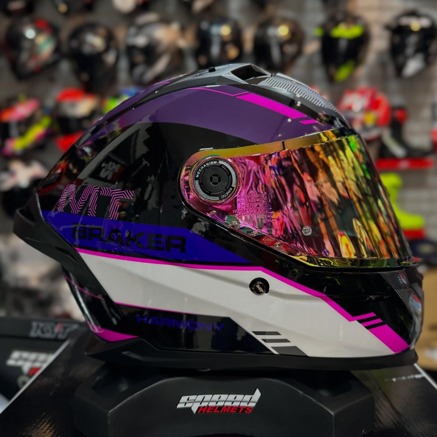 Casco MT Braker SV Harmony B8 Brillante