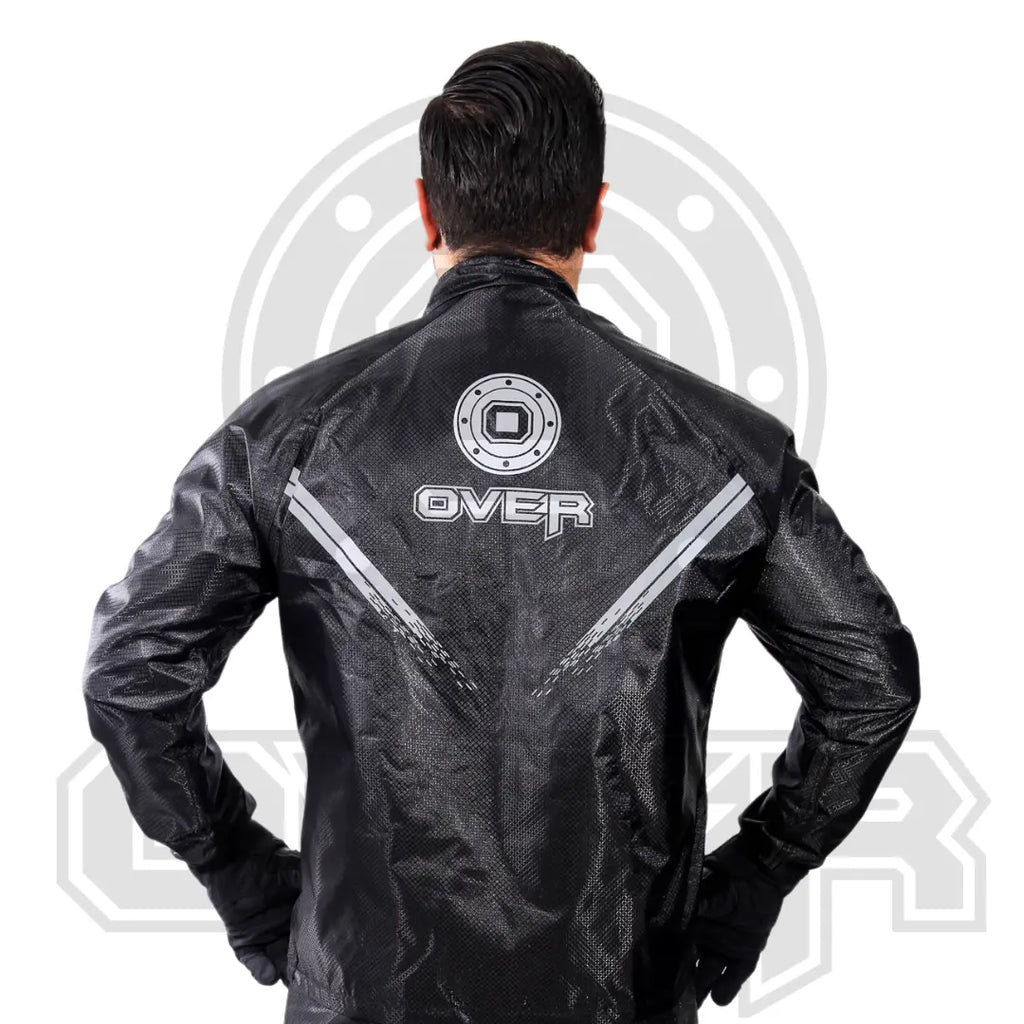 Conjunto Impermeable Tipo Sudadera Over + Zapatones