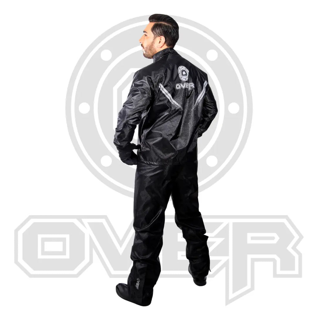 Conjunto Impermeable Tipo Sudadera Over + Zapatones