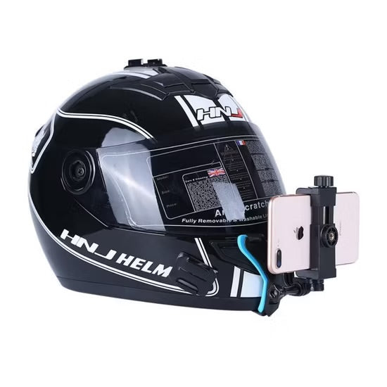 Soporte de Cámara y Celular para Casco