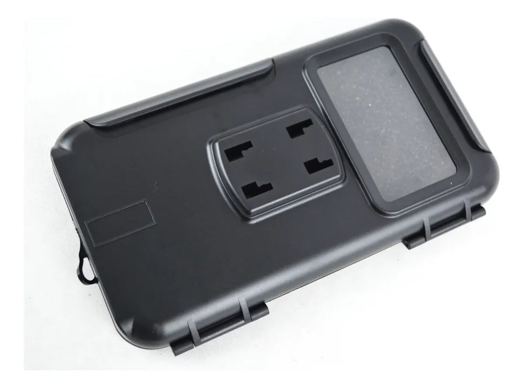 Portacelular Manubrio Rígido Caja Azul