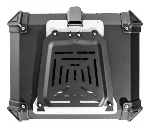 Maletero DR1 45L Aluminio Negro (Desmontable)