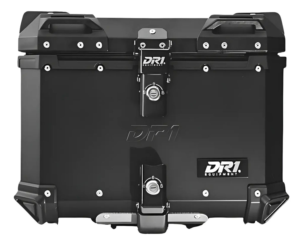 Maletero DR1 45L Aluminio Negro (Desmontable)