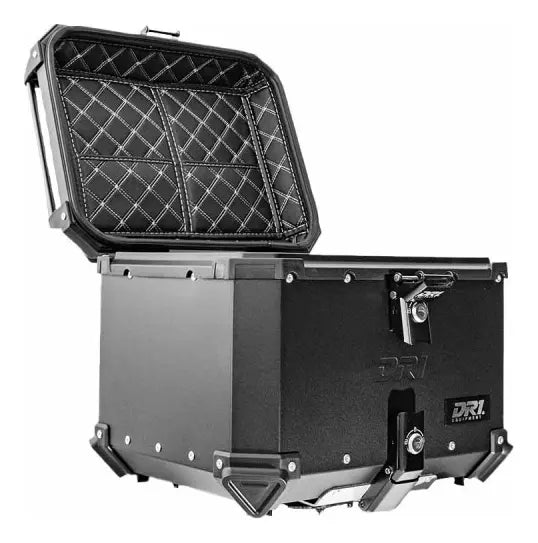 Maletero DR1 45L Aluminio Negro (Desmontable)
