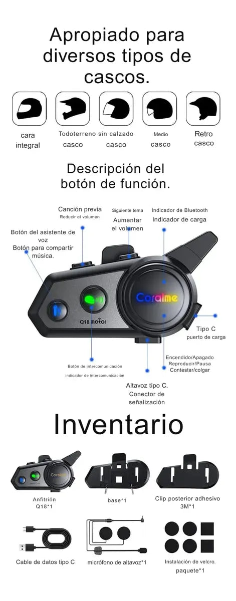 Intercomunicador Q18