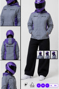 Chaqueta 100% impermeable y reflectiva