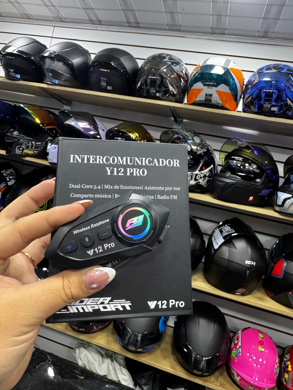Intercomunicador Y12 Pro