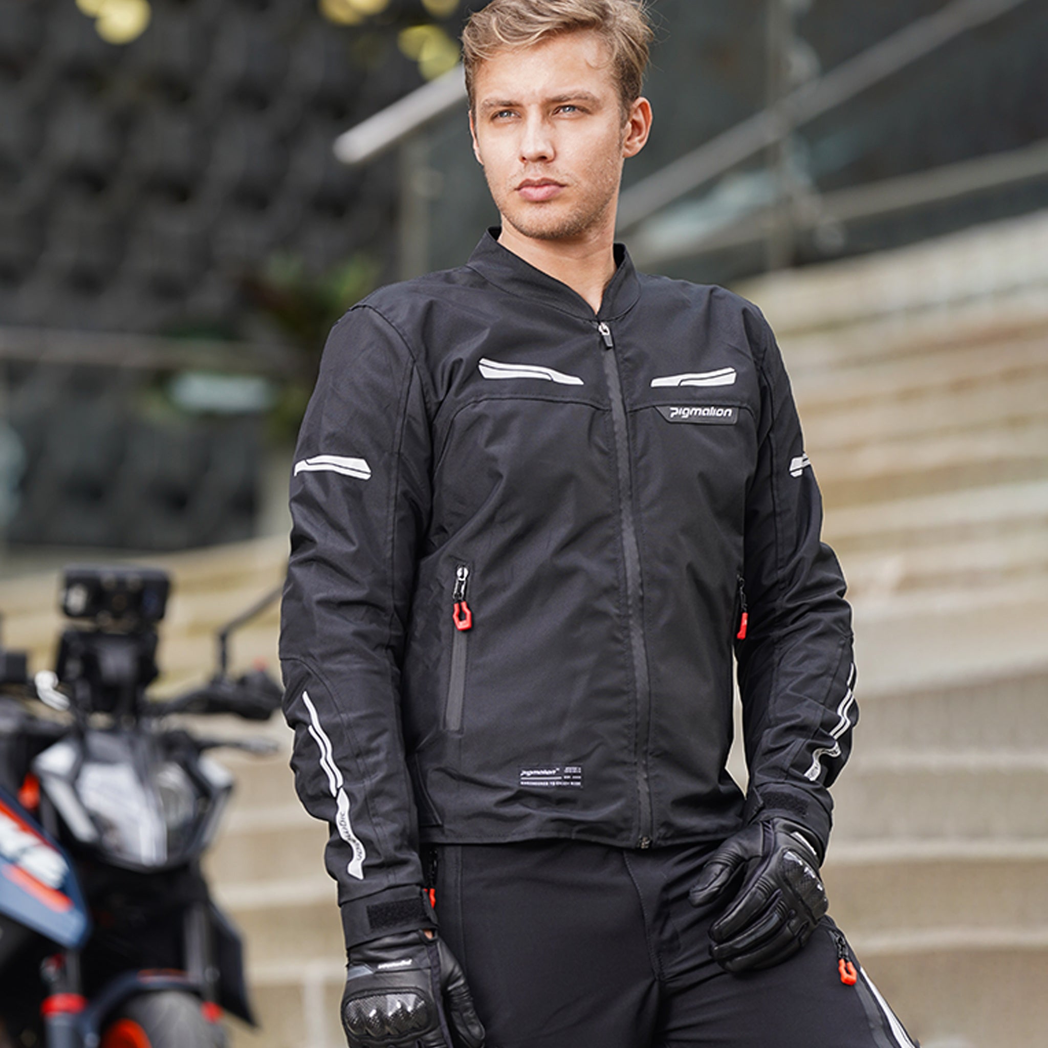 Chaqueta Moto Genesis Pro Invierno Negra