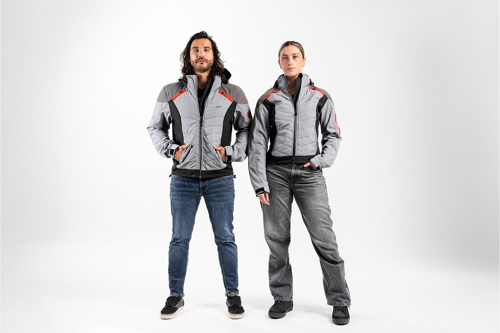 Chaqueta FP Naxos Softshell Gris